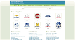 Desktop Screenshot of carroszero.com
